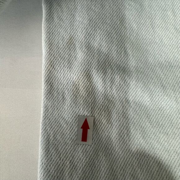 Carmar Emilia High Waist Distressed Light Blue Washed Cropped Jeans Size 28 - Picture 10 of 13